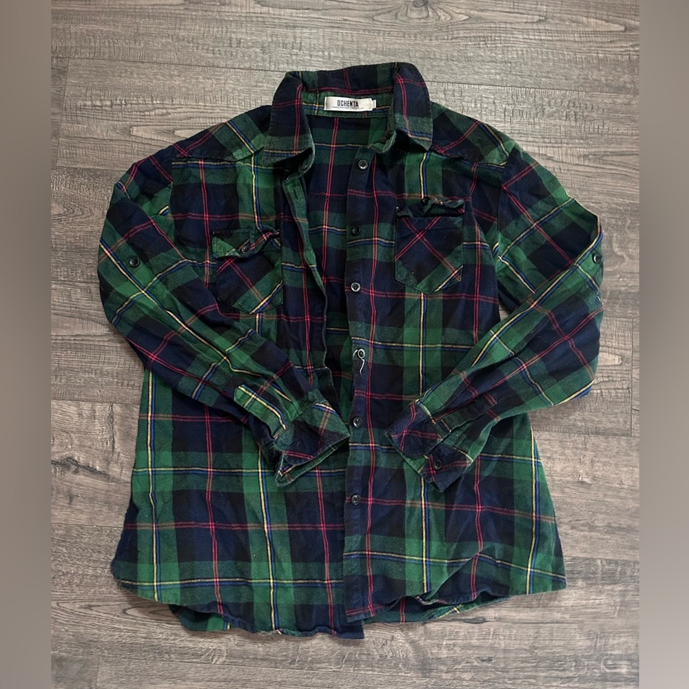 Boy flannel XL